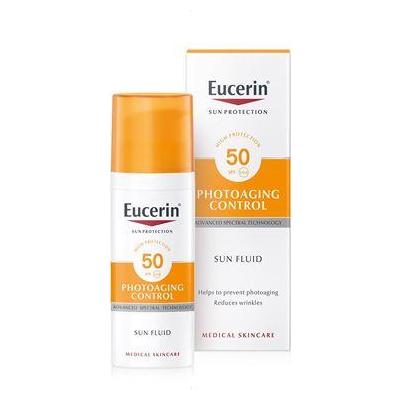 Eucerin Emulzia na opaľovanie proti vráskam SPF 50 50ml