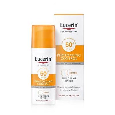 Eucerin CC krém na opaľovanie SPF 50+ svetlý 50ml