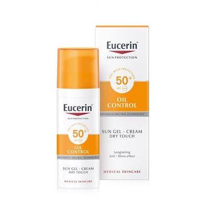 Eucerin Ochranný krémový gél na opaľovanie na tvár Oil Control SPF 50+ 50ml