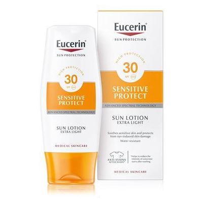 Eucerin Extra ľahké mlieko na opaľovanie SPF 30 150ml