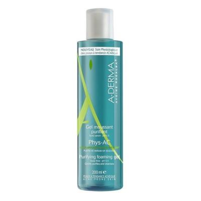 A-Derma Phys-AC Gel moussant purifiant 200ml