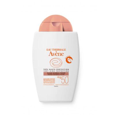 Avene Toning mineral fluid SPF 50+ 40ml