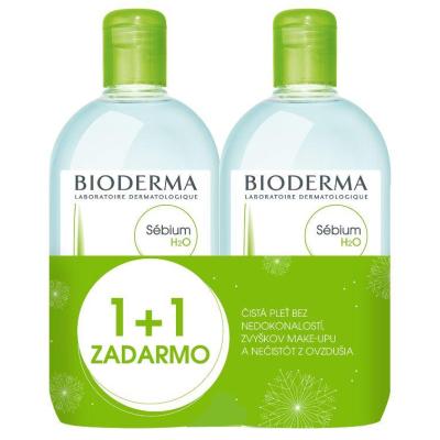 Bioderma Sébium H2O  2x500ml