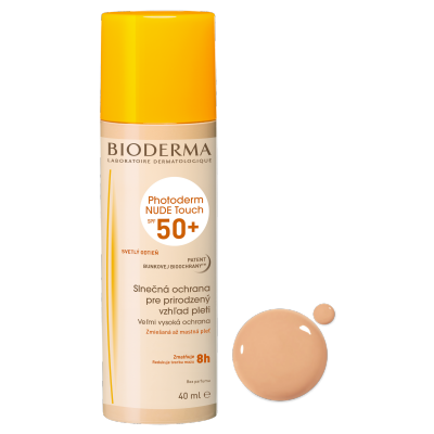 Bioderma Photoderm NUDE Touch SPF50+ svetlý 40ml