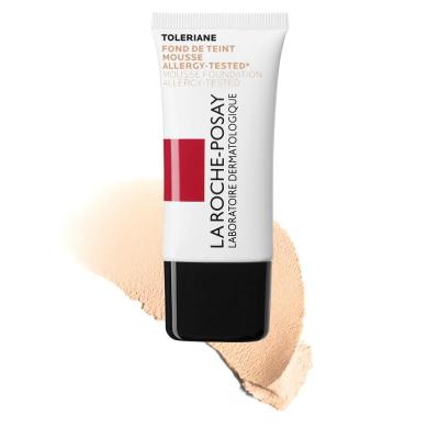 La Roche-Posay Toleriane Teint Mattifying Foam Makeup, Shade 01 Ivory 30ml